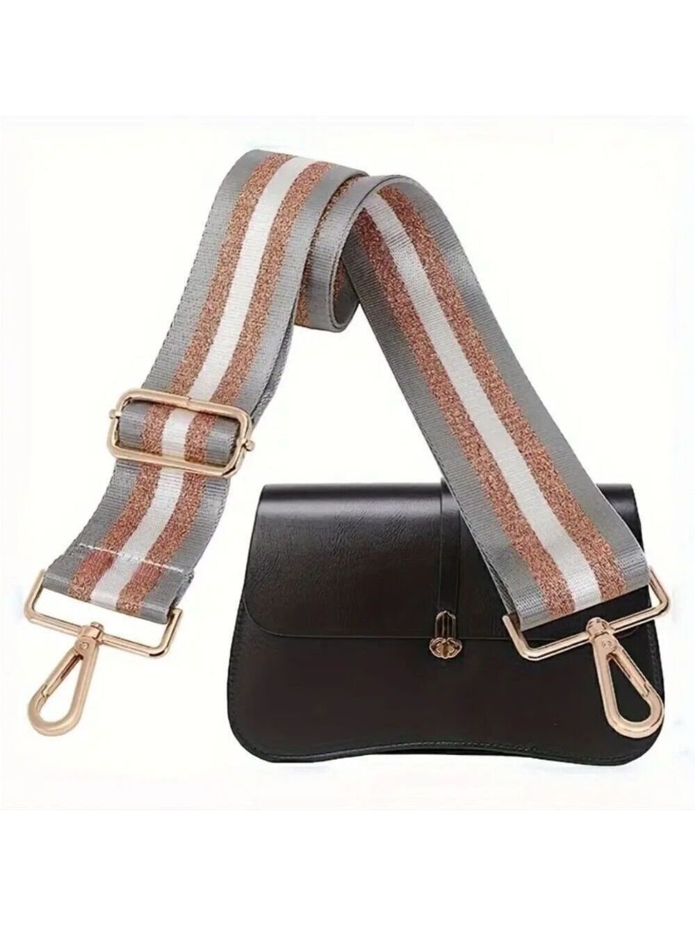 Replacement strap for bag, wide shoulder strap, adjustable canvas straps - Picture 9 of 15
